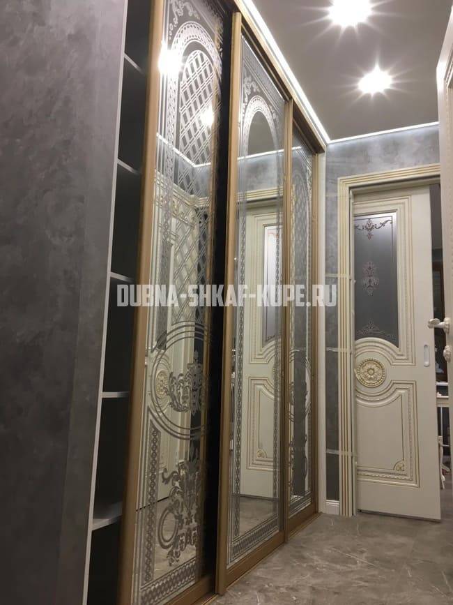 Встроенные шкафы на заказ Дубна